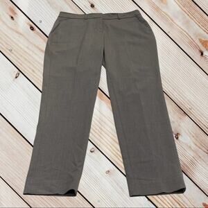 TAHARI Womens 10 Gray Dress Pant